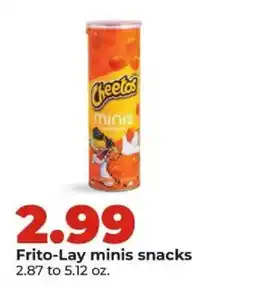 Hy-Vee Frito-Lay minis snacks offer