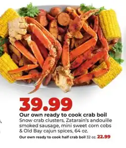 Hy-Vee Our own ready to cook crab boil offer