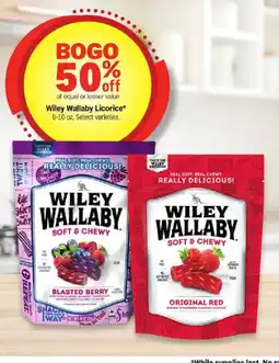 Meijer Wiley Wallaby Licorice offer