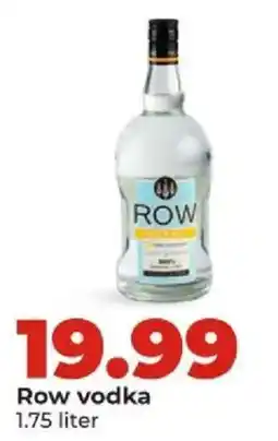 Hy-Vee Row vodka offer