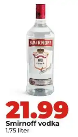 Hy-Vee Smirnoff vodka offer