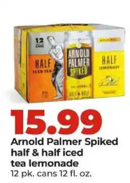 Hy-Vee Arnold Palmer Spiked half & half iced tea lemonade offer