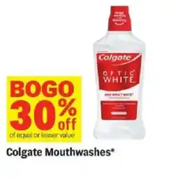 Meijer Colgate Mouthwashes offer