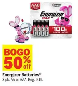 Meijer Energizer Batteries offer