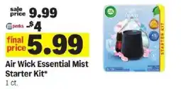 Meijer Air Wick Essential Mist Starter Kit offer