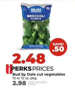 Hy-Vee Bud by Dole cut vegetables offer
