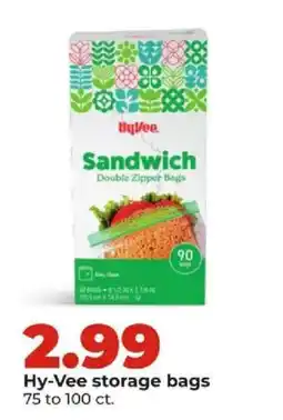 Hy-Vee Hy-Vee sandwich double zipper bags offer