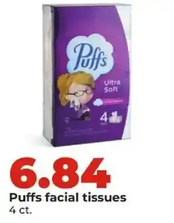 Hy-Vee Puffs facial tissues offer