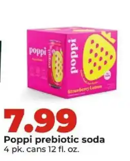 Hy-Vee Poppi prebiotic soda offer