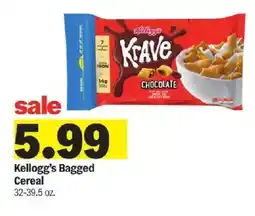 Meijer Kellogg's Bagged Cereal offer