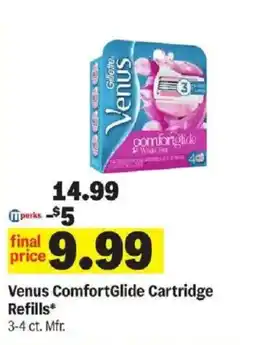 Meijer Venus ComfortGlide Cartridge Refills offer