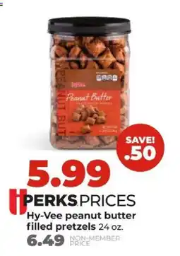 Hy-Vee Hy-Vee peanut butter filled pretzels offer