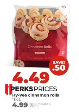 Hy-Vee Hy-Vee cinnamon rolls offer