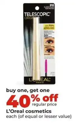 Hy-Vee L'Oreal cosmetics offer