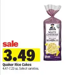 Meijer Quaker rice cakes offer