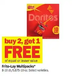 Meijer Frito-Lay Multipacks offer