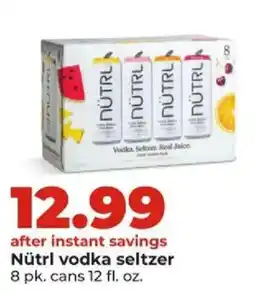 Hy-Vee Nütrl vodka seltzer offer