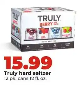 Hy-Vee Truly hard seltzer offer