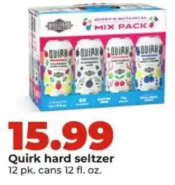 Hy-Vee Quirk hard seltzer offer