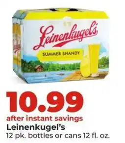 Hy-Vee Leinenkugel's summer shandy offer