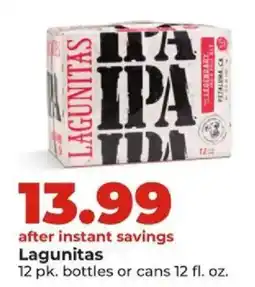 Hy-Vee Lagunitas ipa vida offer