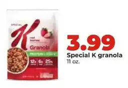 Hy-Vee Special K granola offer