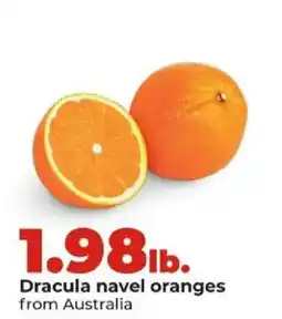 Hy-Vee Dracula navel oranges offer