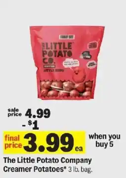 Meijer The Little Potato Company Creamer Potatoes offer