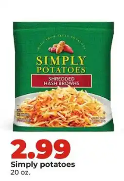 Hy-Vee Simply potatoes shredded hash browns offer
