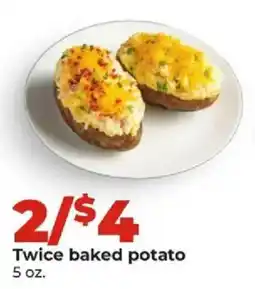 Hy-Vee Twice baked potato offer