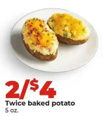 Twice baked potato