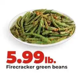 Hy-Vee Firecracker green beans offer