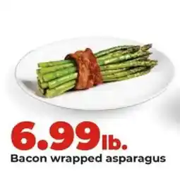 Hy-Vee Bacon wrapped asparagus offer