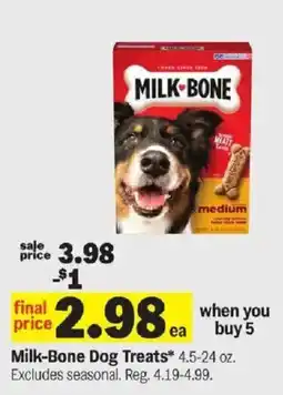 Meijer Milk-Bone Dog Treats offer