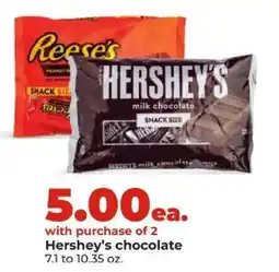 Hy-Vee Hershey's chocolate offer