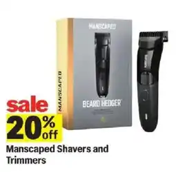 Meijer Manscaped Shavers and Trimmers offer