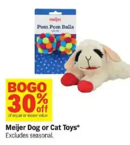 Meijer Meijer Dog or Cat Toys offer