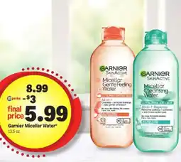Meijer Garnier micellar water offer
