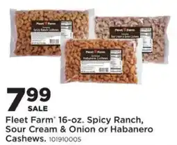 Mills Fleet Farm Fleet Farm Spicy Ranch, Sour Cream & Onion or Habanero Cashews offer
