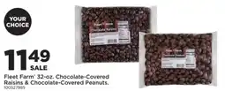 Mills Fleet Farm Fleet Farm chocolate-covered raisins & chocolate-covered peanuts offer
