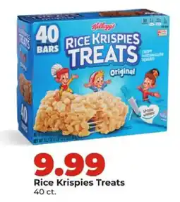 Hy-Vee Kellogg's rice krispies treats offer