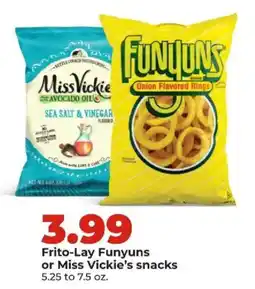 Hy-Vee Frito-Lay Funyuns or Miss Vickie's snacks offer