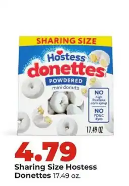 Hy-Vee Sharing Size Hostess Donettes offer