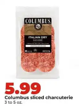 Hy-Vee Columbus sliced charcuterie offer