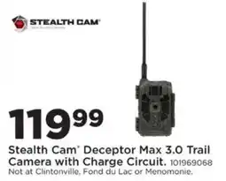 Mills Fleet Farm Stealth Cam Deceptor Max 3.0 Trail Camera with Charge Circuit offer