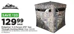 Mills Fleet Farm Ridgeline 3-4 Person 270° See Through Hunting Blind offer