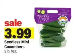 Meijer Sunset Seedless Mini Cucumbers offer