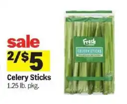 Meijer Fresh celery sticks offer