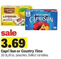 Meijer Capri Sun or Country Time offer