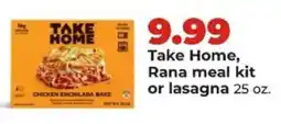 Hy-Vee Take Home, Rana meal kit or lasagna offer